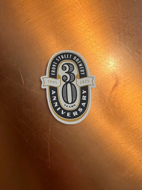 30th Anniversary Logo Sticker