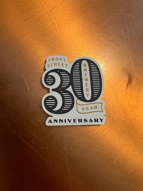 30th Anniversary Mark Sticker