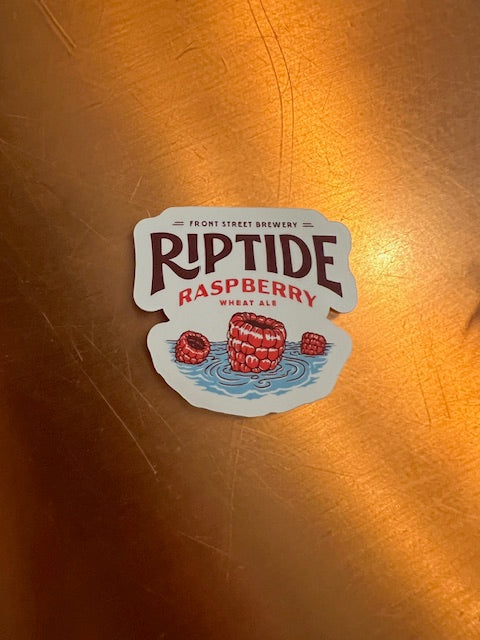 Riptide Raspberry Sticker