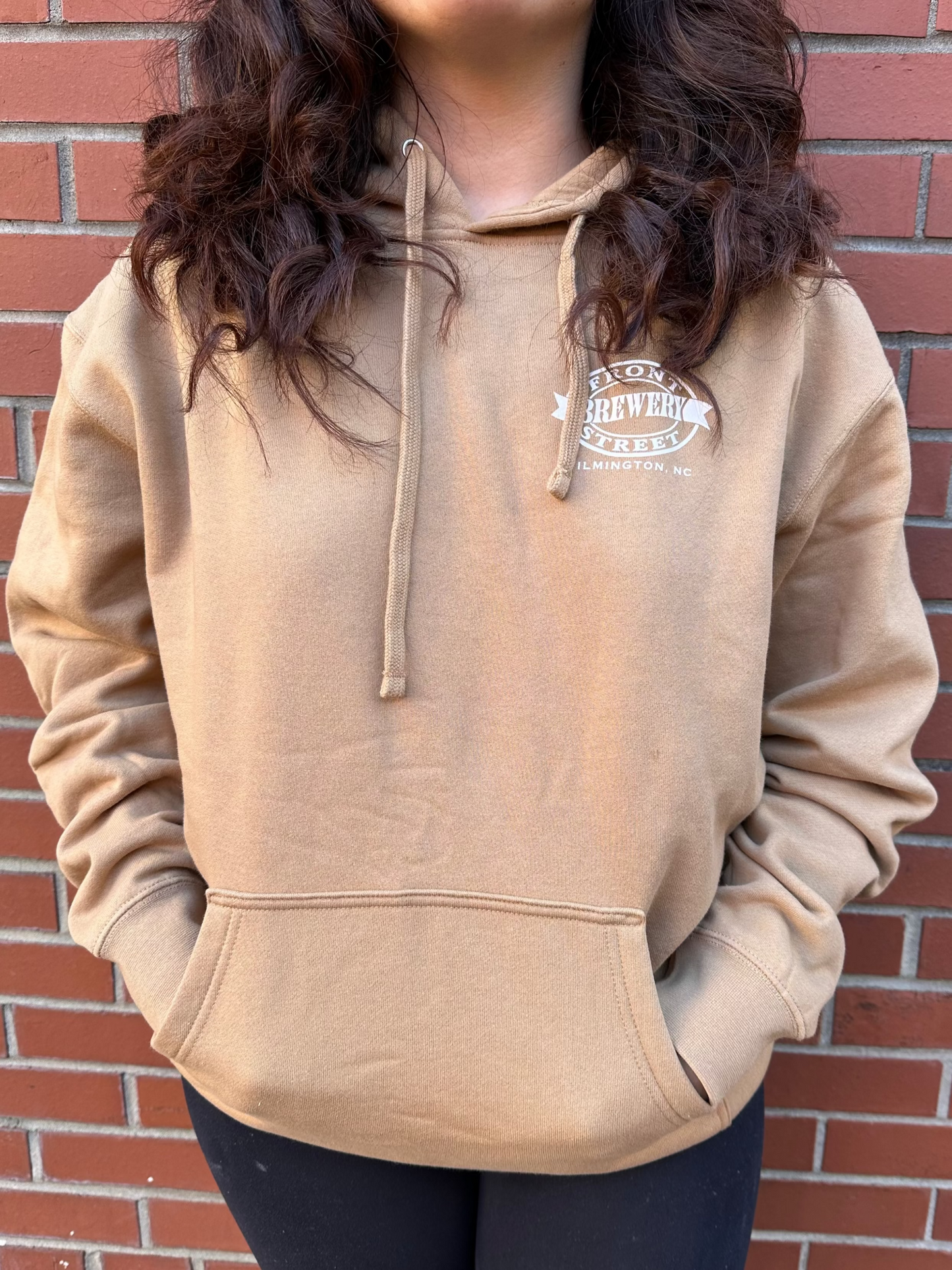 Model is wearing a size Large